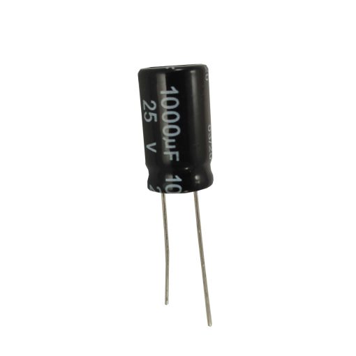 خازن 1000 میکروفاراد 16 ولت (محصول در پک 10 عددی می باشد ) | Capacitor 1000 microfarads 25 volts (product in a pack of 10)
