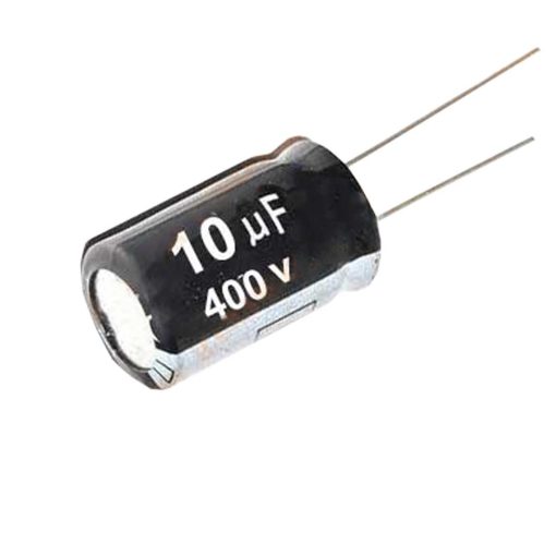 خازن 10 میکروفاراد 400 ولت | 10 microfarad capacitor 400 volts