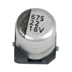 خازن الکترولیت 22U 16V SMD | Electrolytic capacitor 22U 16V SMD