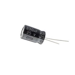 خازن 330 میکروفاراد 25ولت | 330 microfarad capacitor 25 volts