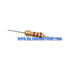 مقاومت 120 اهم 1/4 وات 5 درصد | Resistance 120 ohms 1/4 watt 5%