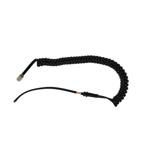 بند فنری آیفون تصویری (یک سر سوکت مشکی ) | Image iPhone spring strap (one end black socket)