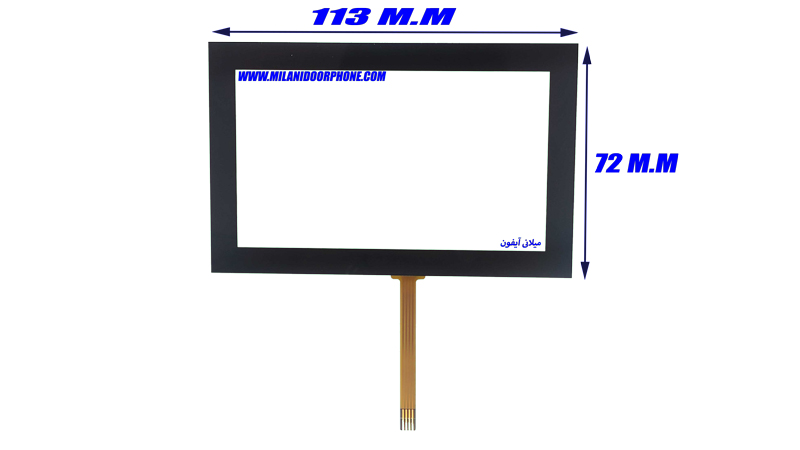 ابعاد تاچ 1043 تابا | Dimensions of the Taba Touch 1043