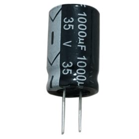 خازن 1000 میکروفاراد 35ولت (محصول در پک 20 عددی می باشد )
